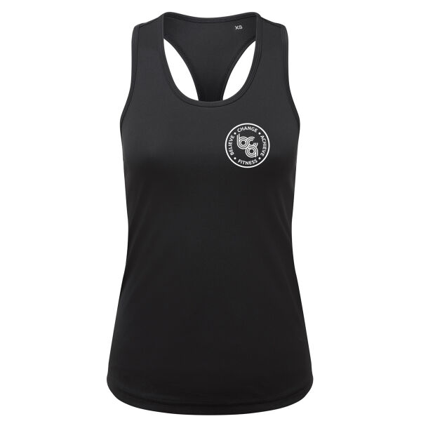 BCA Fitness  - Women’s Recycled Performance Slim Racerback Vest Thumbnail